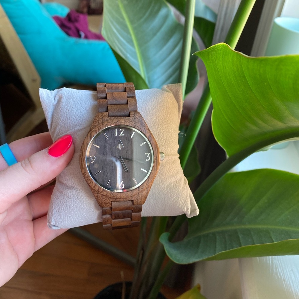 Wood watch